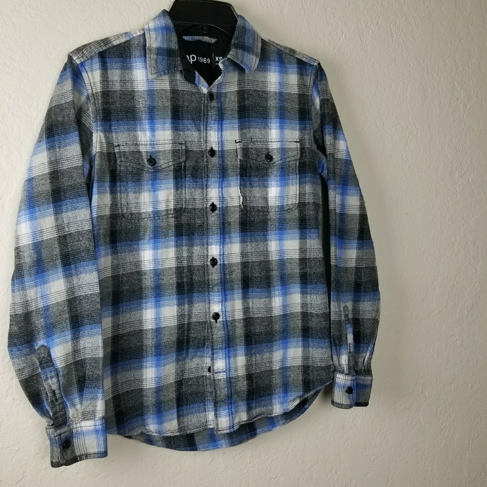 NWOT Gap 1969 Snowplaid Longsleeve Shirt